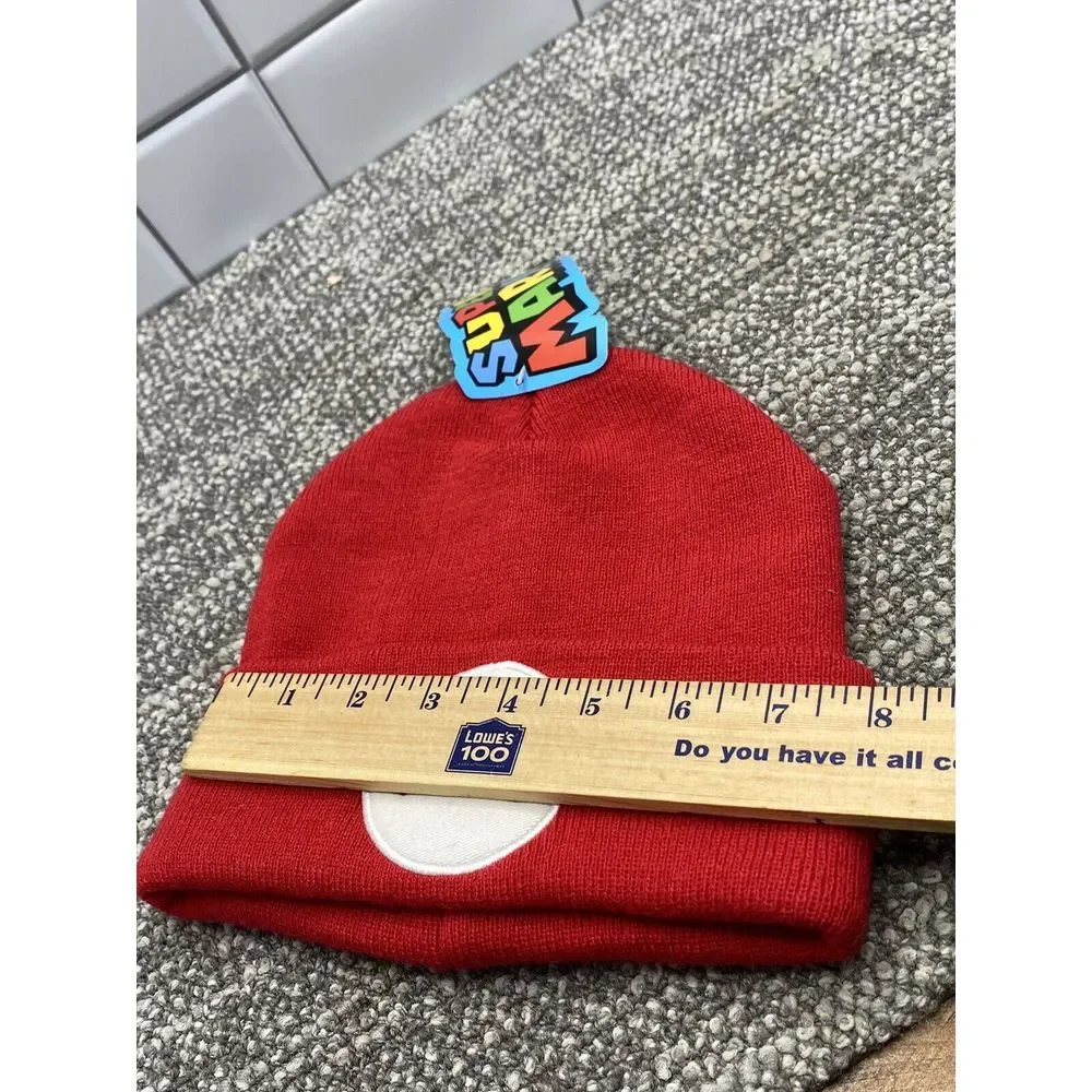 Super Mario Toboggan One Size Fits All‎ Red White